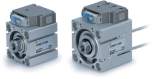 SMC CVQB50-100-5MO. CVQ (ø40 to ø63), Compact Cylinder with Solenoid Valve