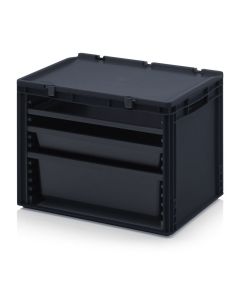Auer ESD SB-S1. ESD-Schubladenbehälter Komplettsystem