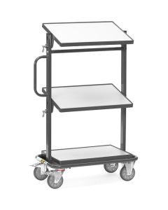 Buy Fetra 92911. ESD storage trolleys. 200 kg, with 3 shelves, with...