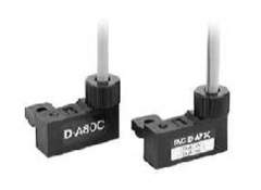 SMC D-A80CL. D-A73C/A80C, Reed Switch, Rail Mounting, Connector