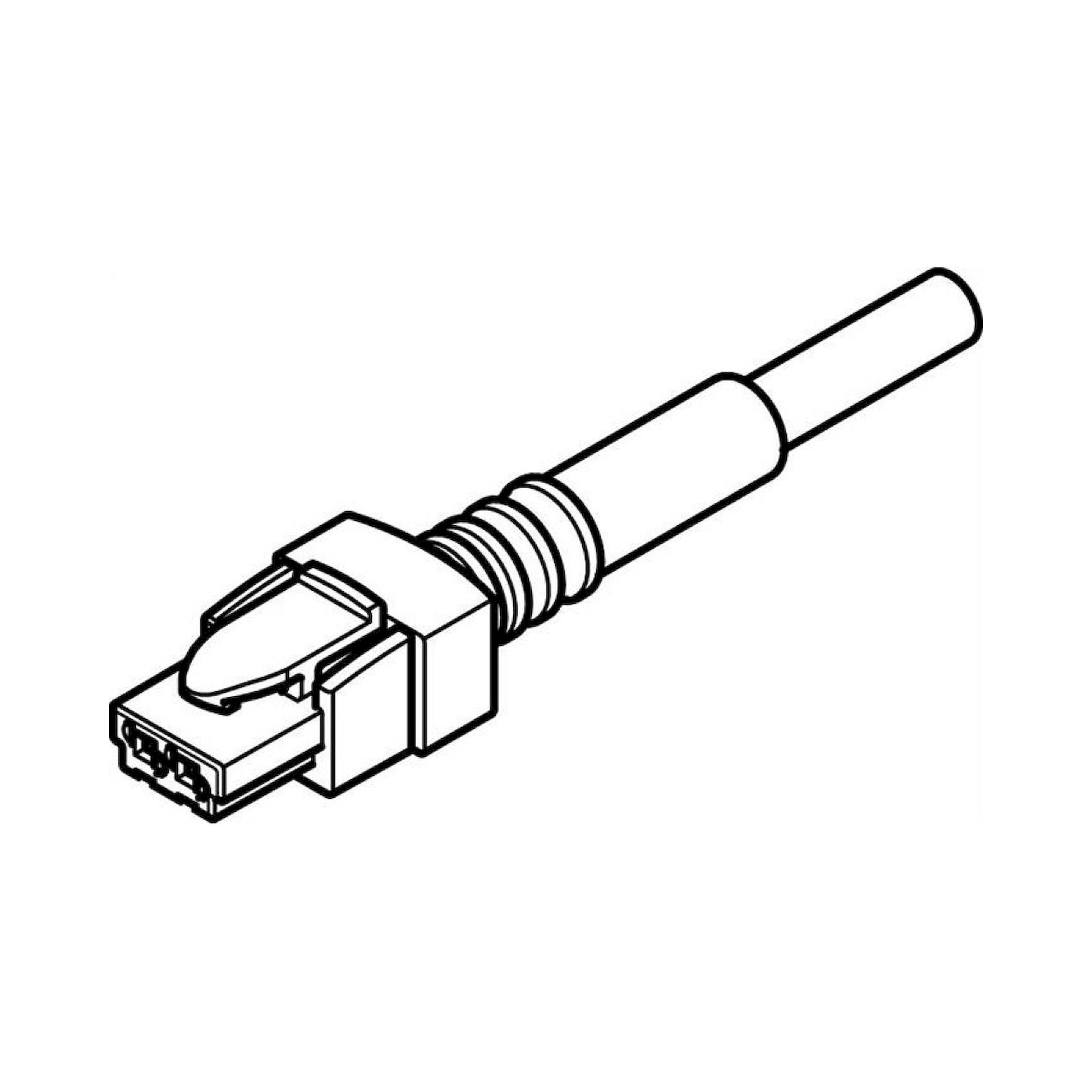Festo NEBV-HSG2-P-0.5-N-LE2 (566666) Plug Socket With Cabl