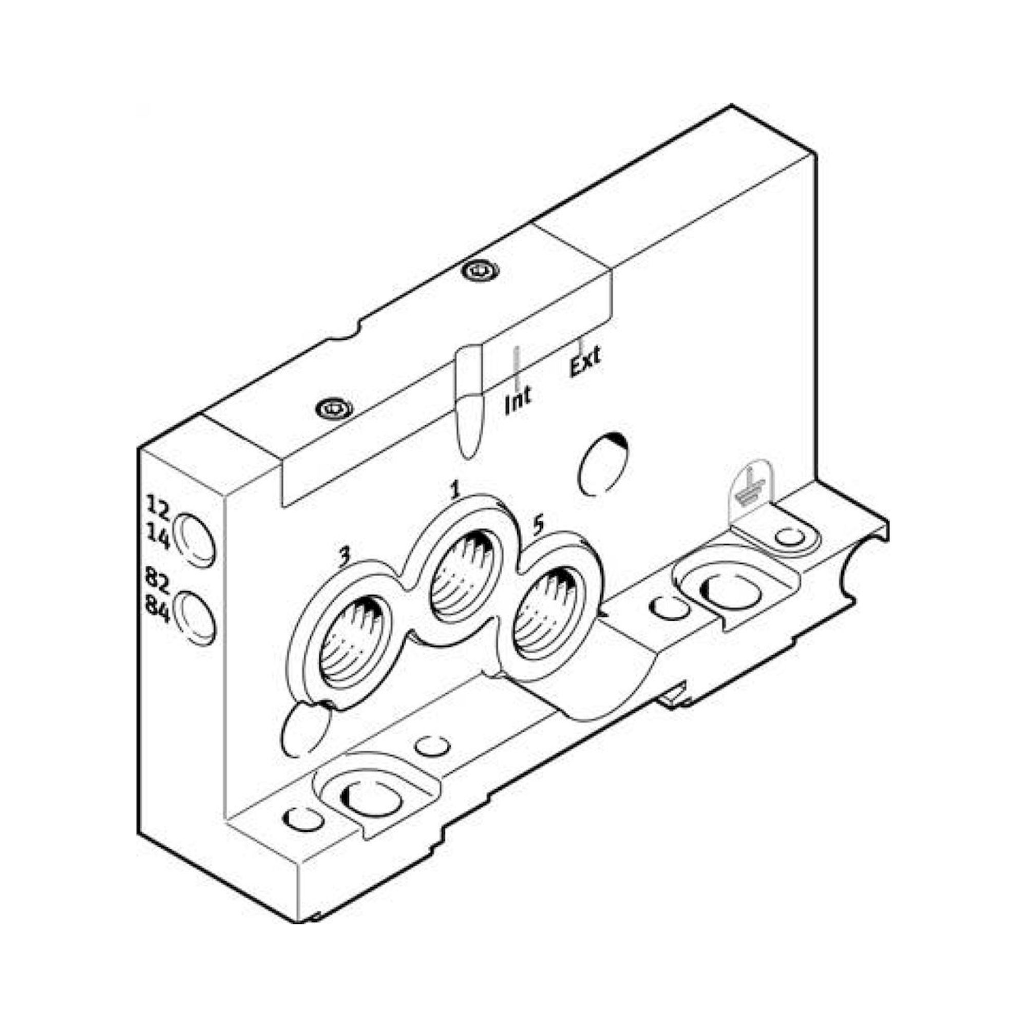 Festo VMPAL-EPR-SP (560947) Endplatte