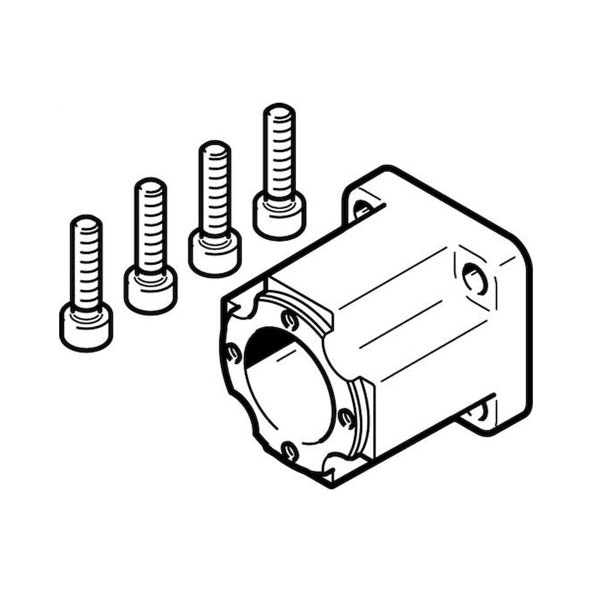 Festo EAMK-A-D19-28D (1087585) Kupplungsgehäuse