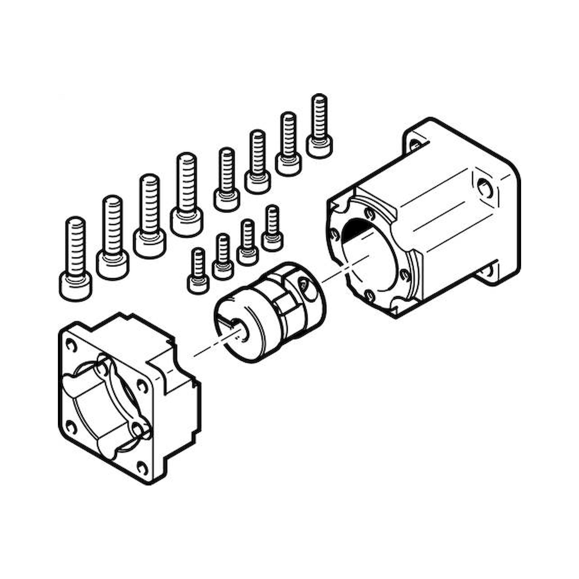 Festo Eamm-A-D19-28A (1081659) Axial Kit