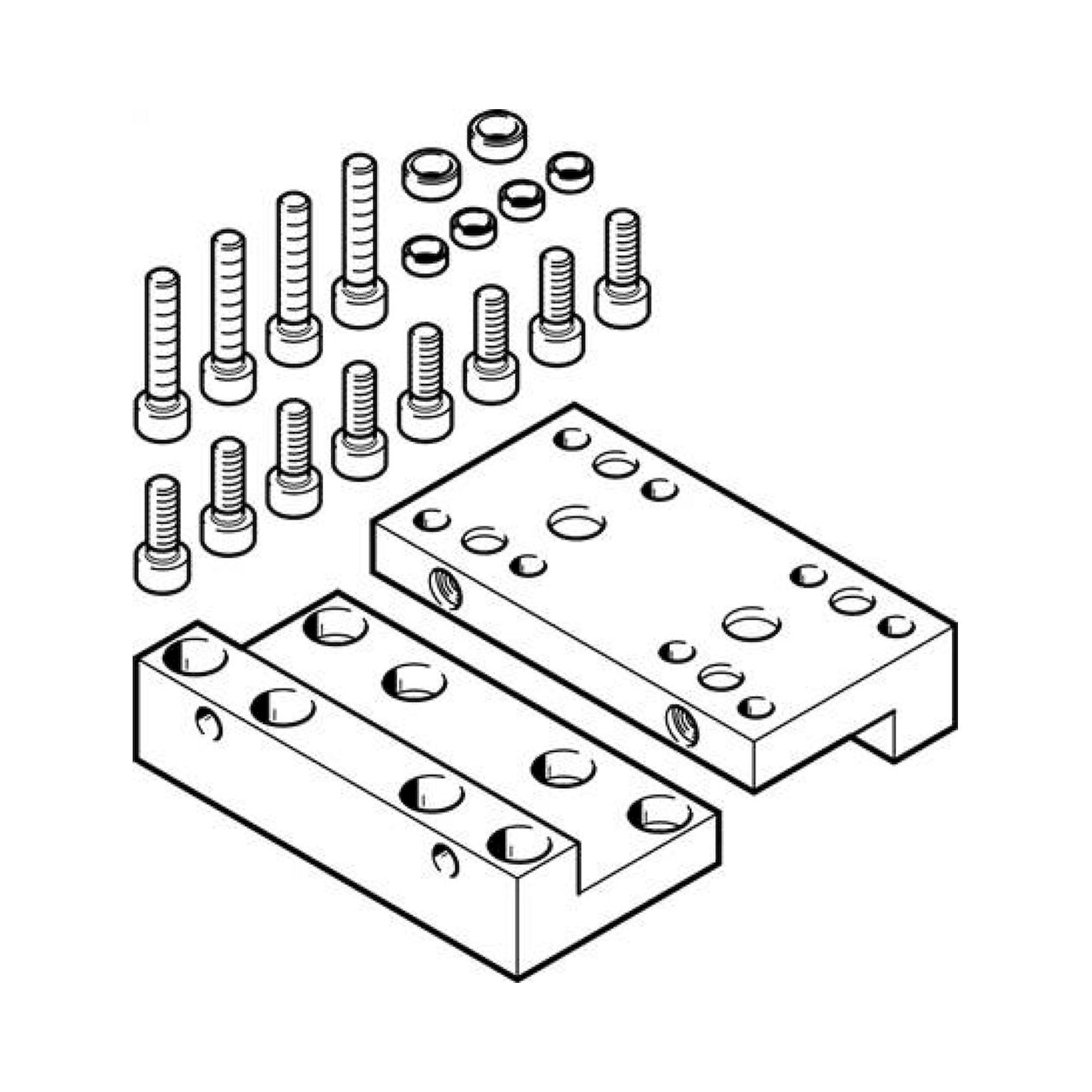 Festo EHAM-H1-32-L2-120 (1132529) Adapter Plate Kit