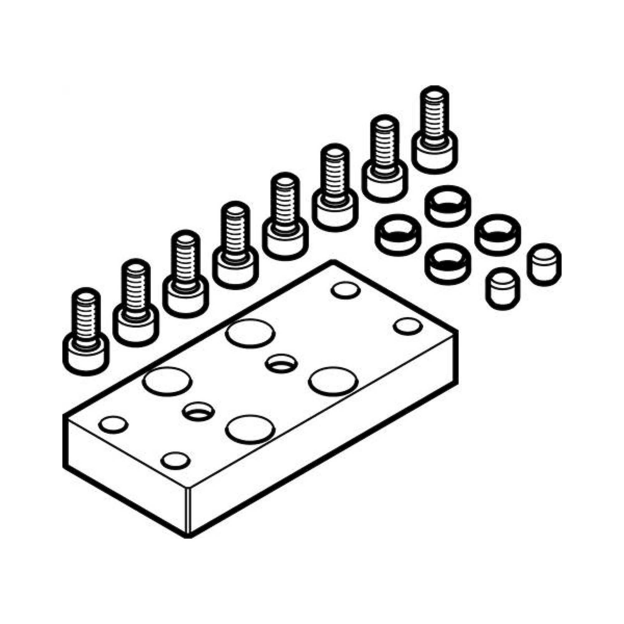 Festo HMSV-76 (1089104) Adapterbausatz