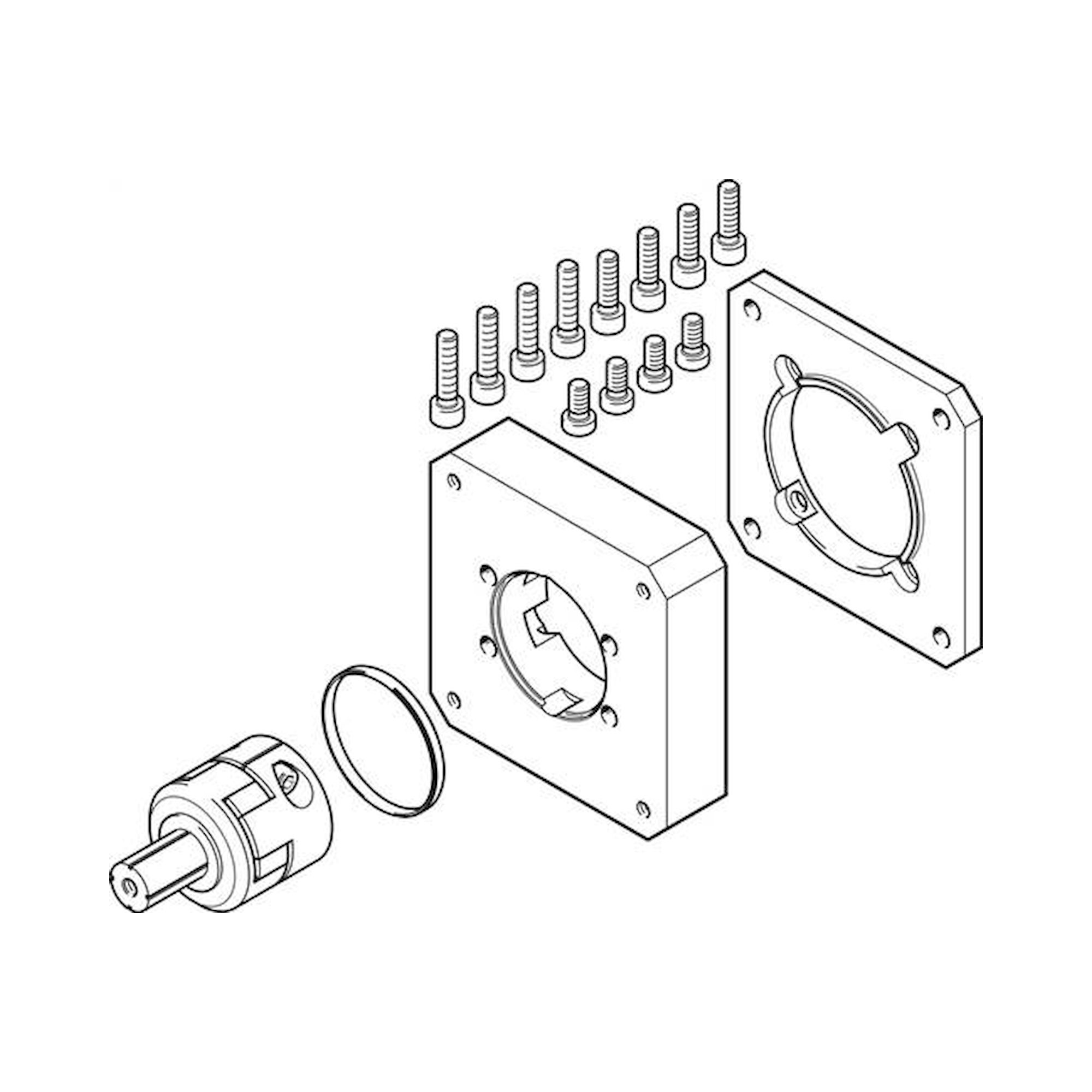 Festo EAMM-A-M48-80G (1190421) Axialbausatz