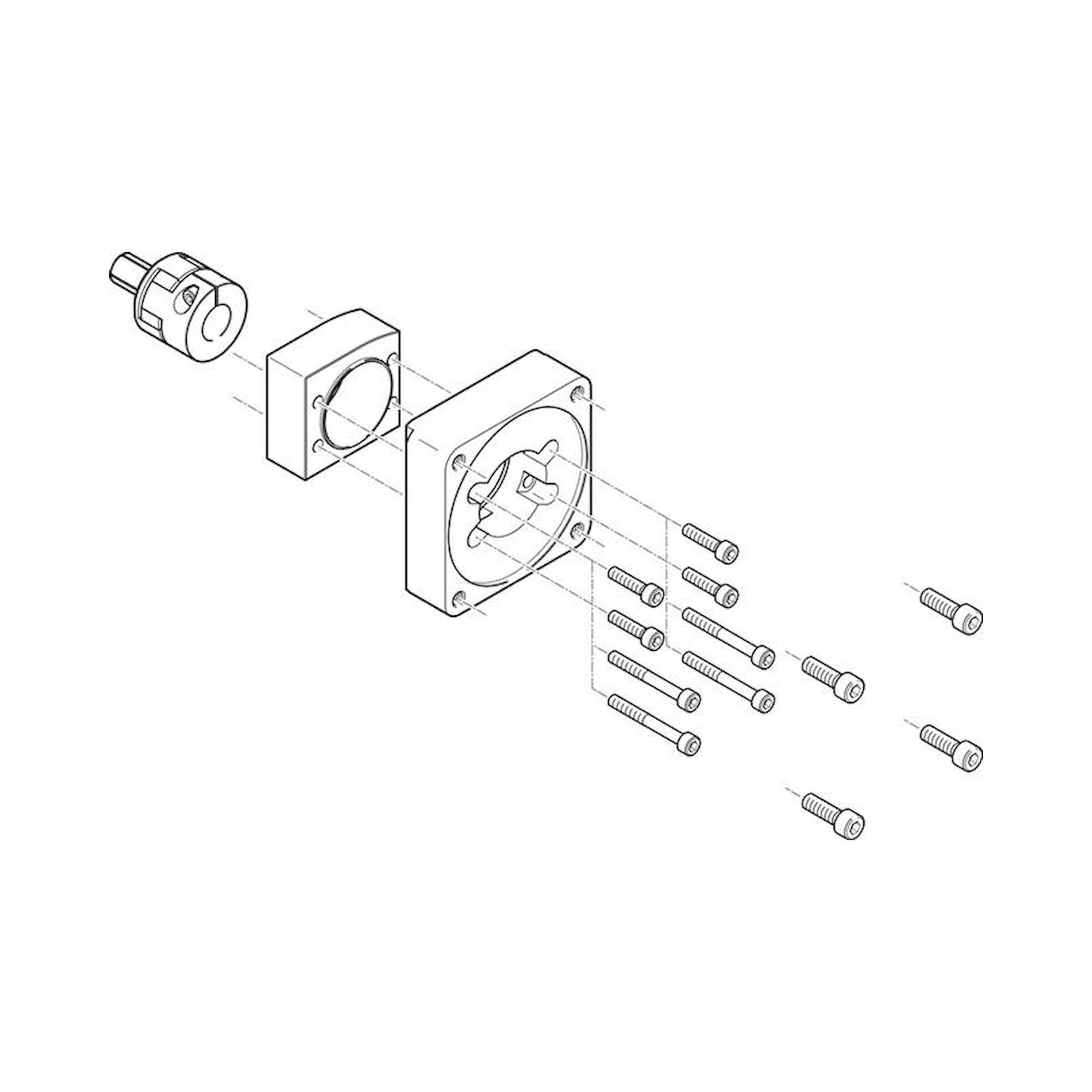 Festo Eamm-A-N48-100A (1201894) Axial Kit