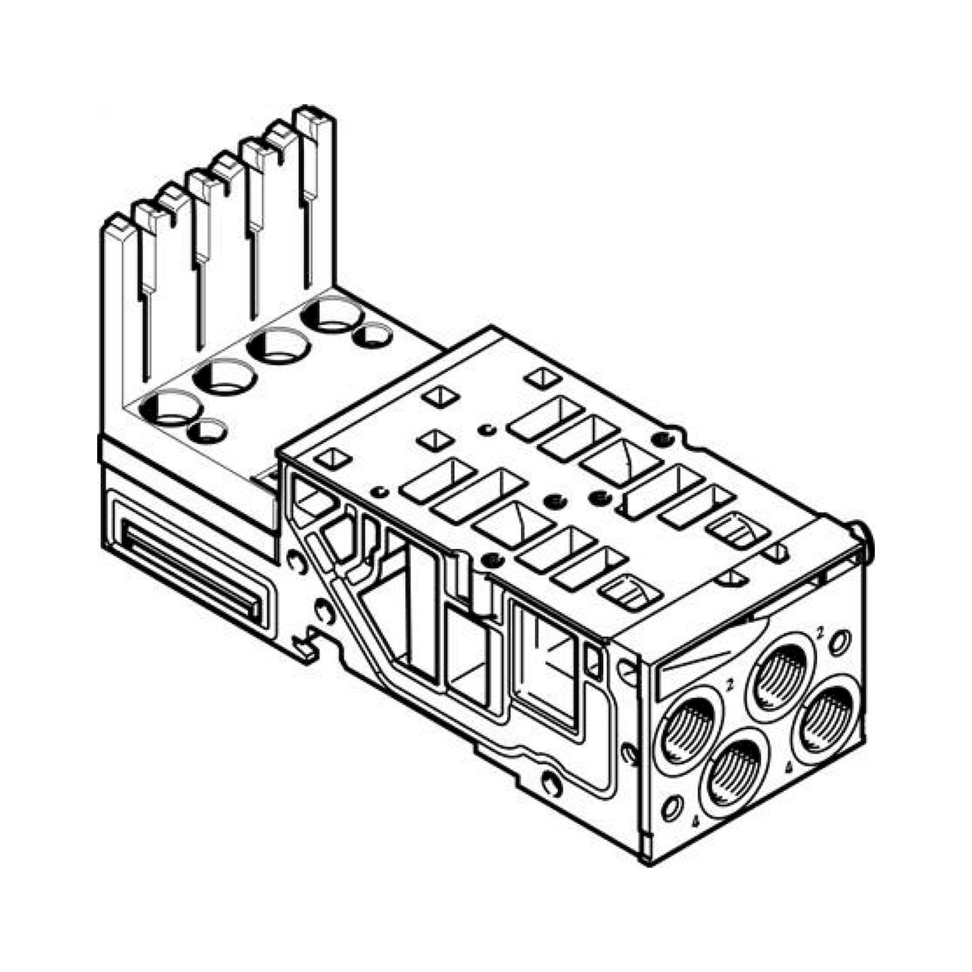 Festo VMPA2-AP-2-1-EMS-4 (546803) Sub-Base