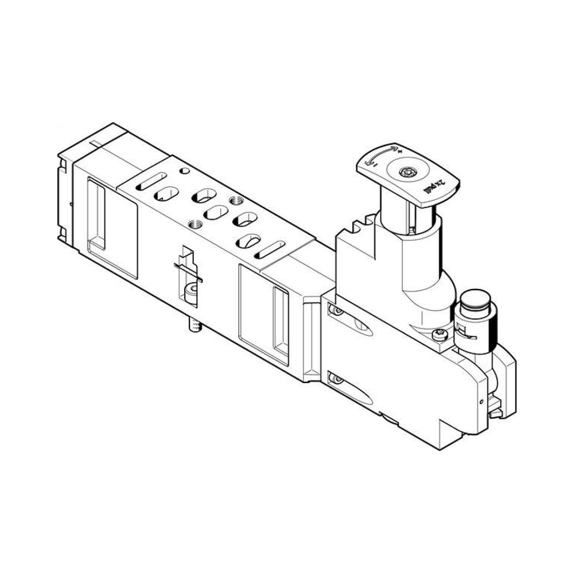 Festo VABF-S3-1-R1C2-C-6 (543525) Regulator Plate