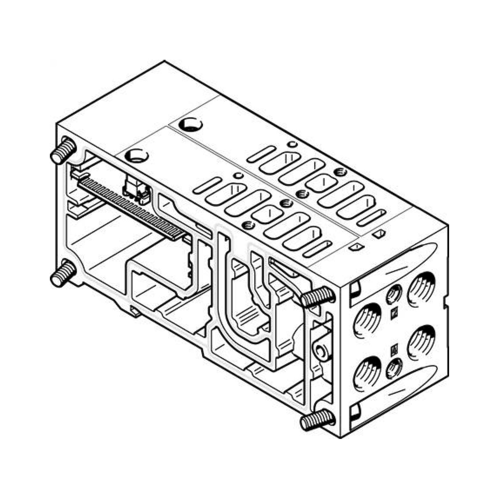 Festo VABV-S4-1HS-G14-2T2 (546211) Manifold Sub-Base