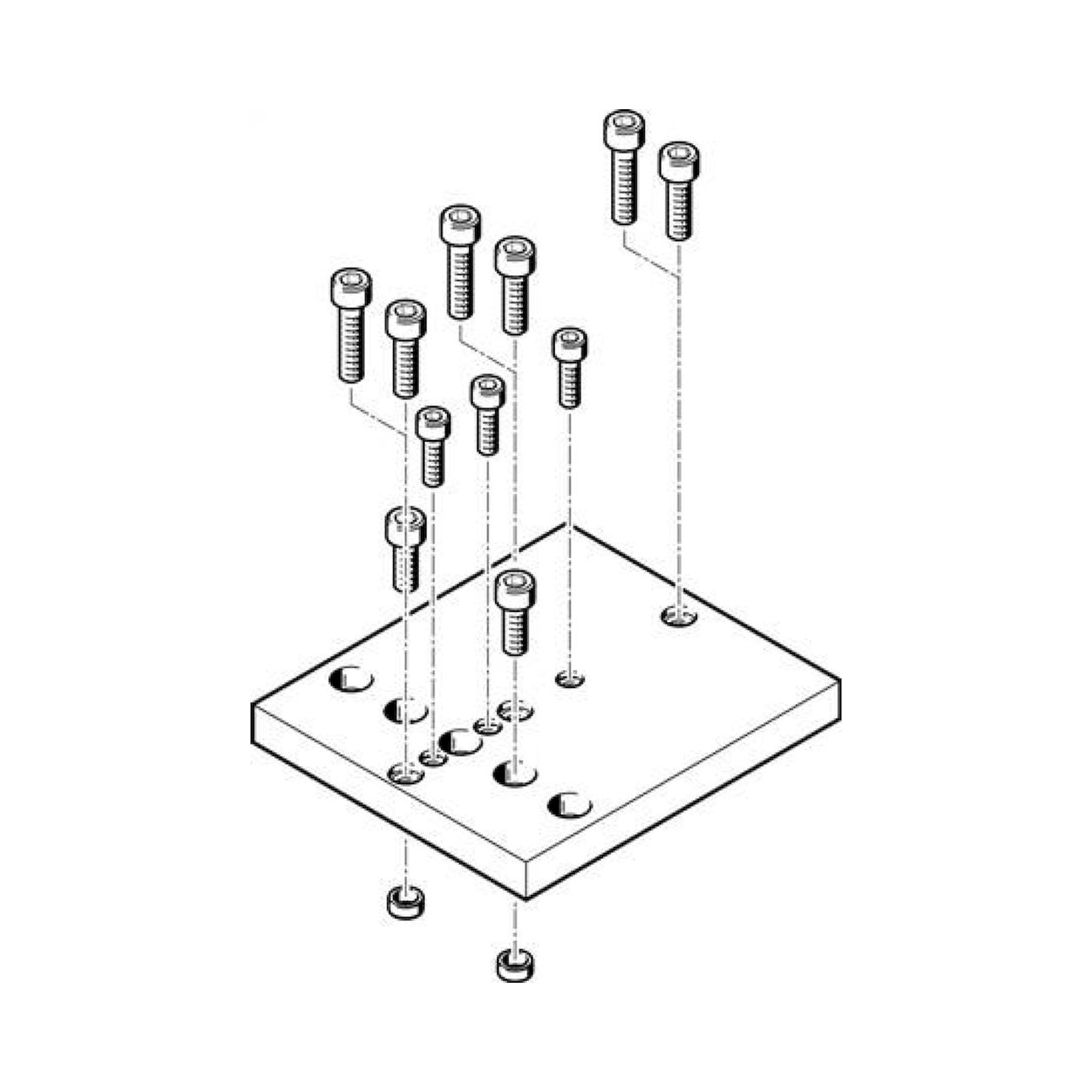 Festo HMSV-51 (548781) Adapterbausatz