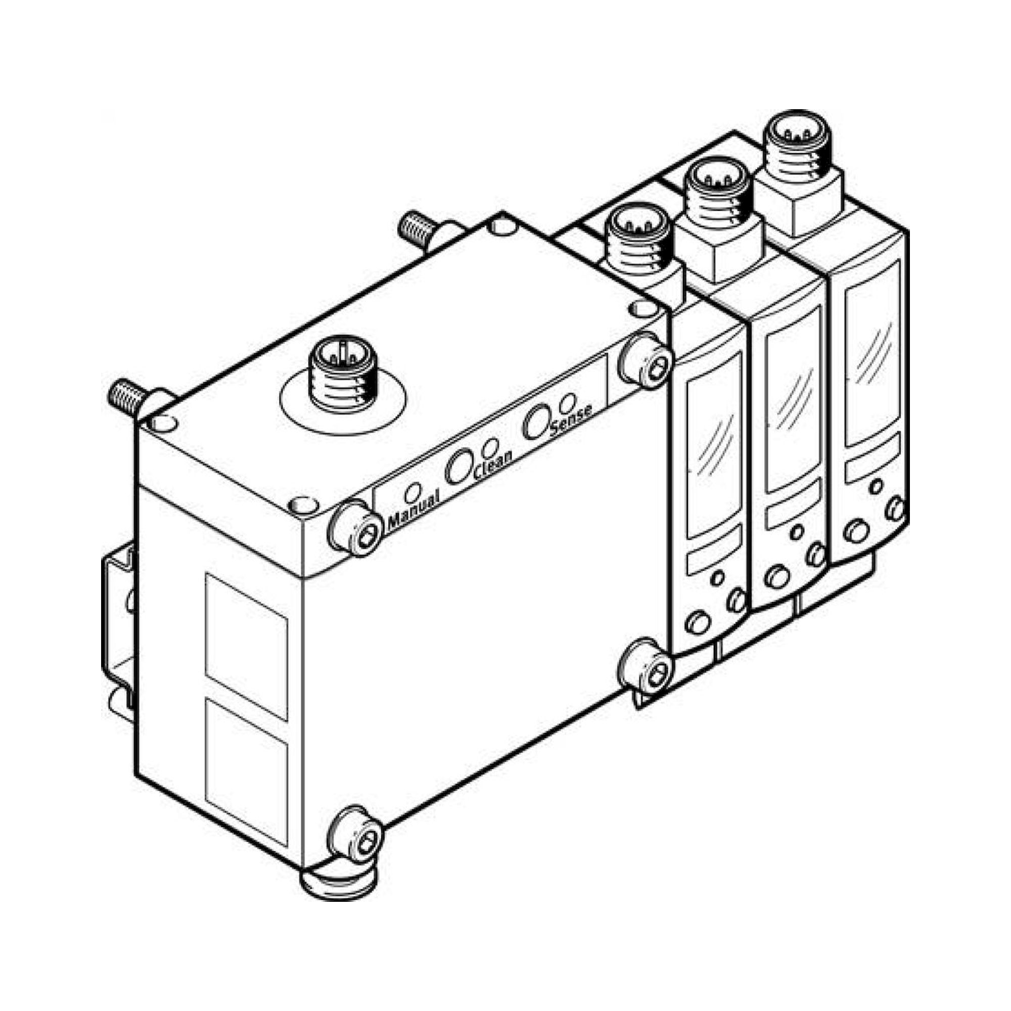 Festo SOPA-CM3H-R1-WQ6-2N-M12 (552144) Luftspaltsensor