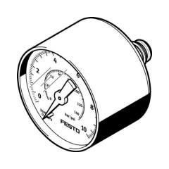 Festo PAGN-40-10-P10 (548009) Manometer