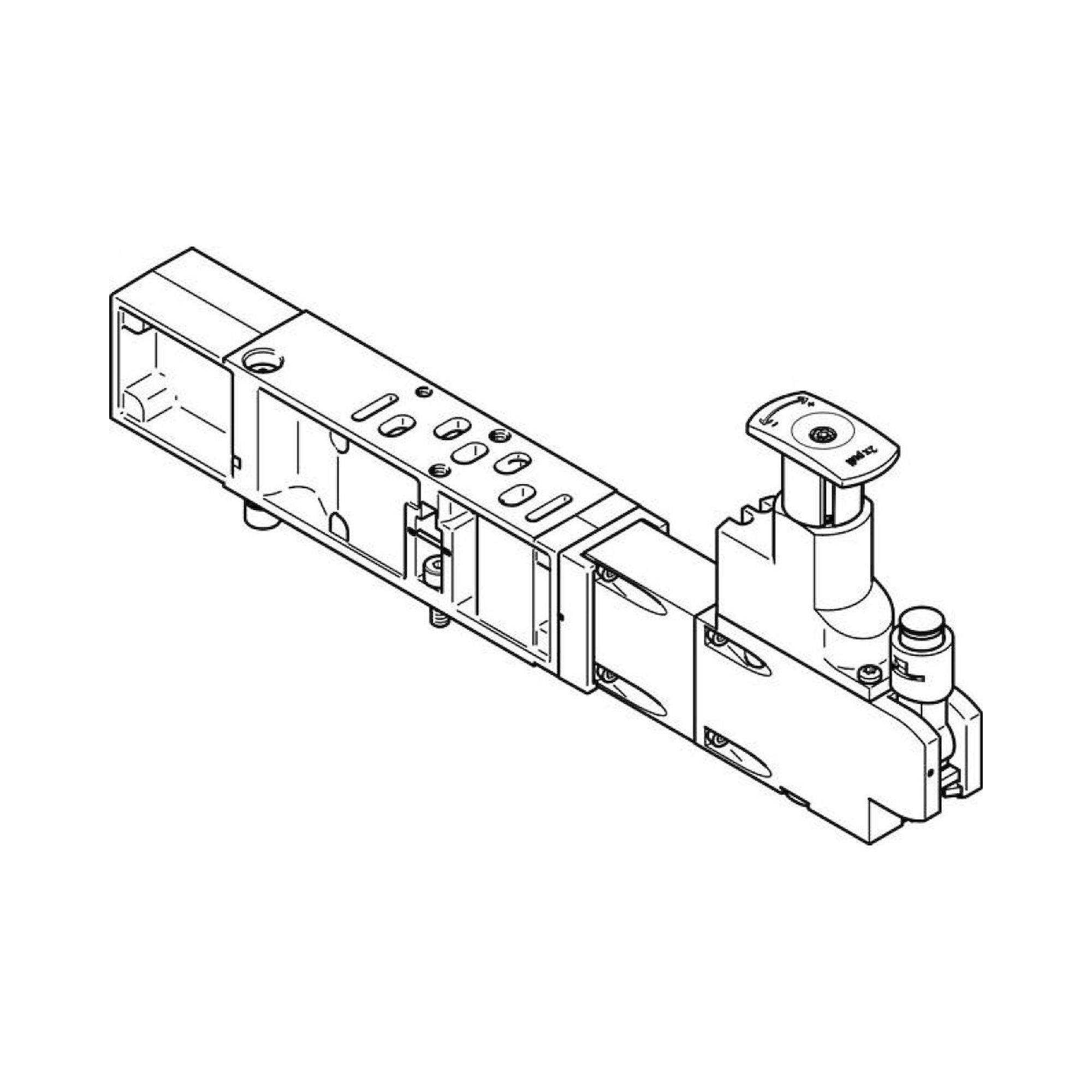 Festo VABF-S4-1-R1C2-C-10E (560757) Reglerplatte