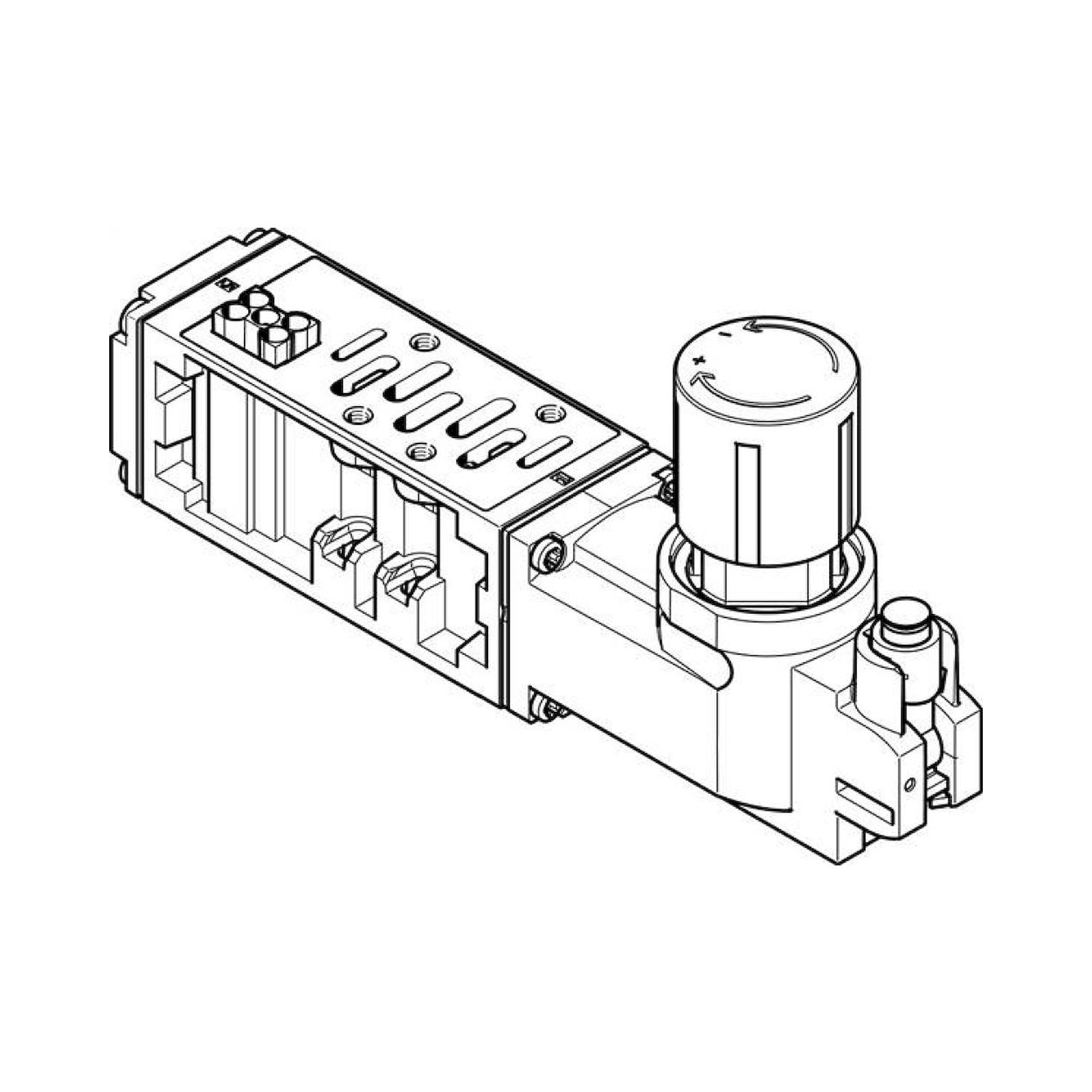 Festo VABF-S2-2-R6C2-C-10 (555782) Regulator Plate