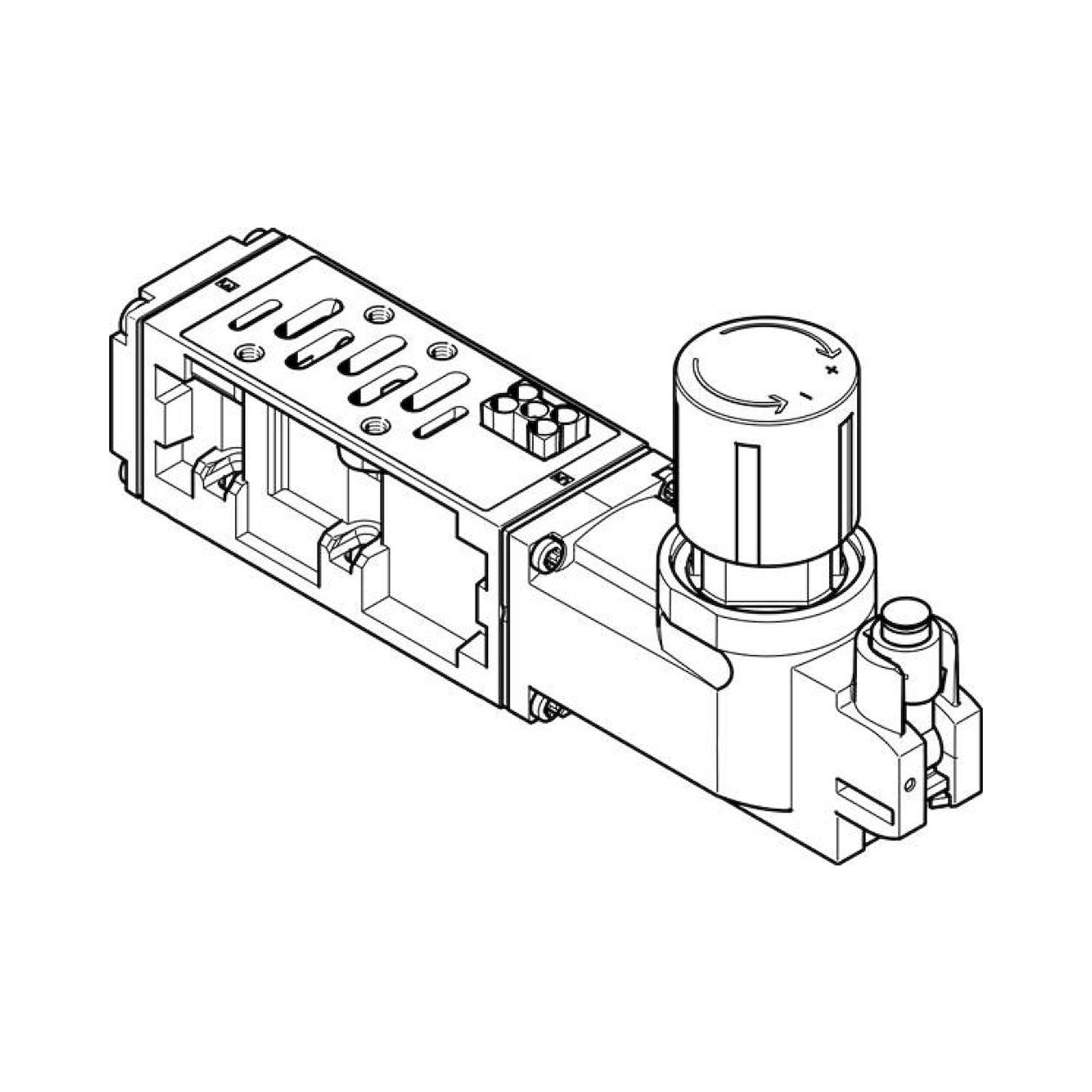 Festo VABF-S2-2-R7C2-C-10 (555784) Reglerplatte