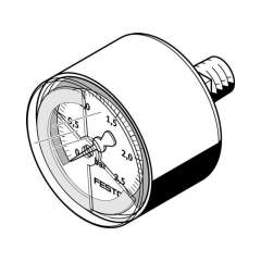 Festo MA-50-2,5-R1/4-E-RG (525727) Pressure Gauge