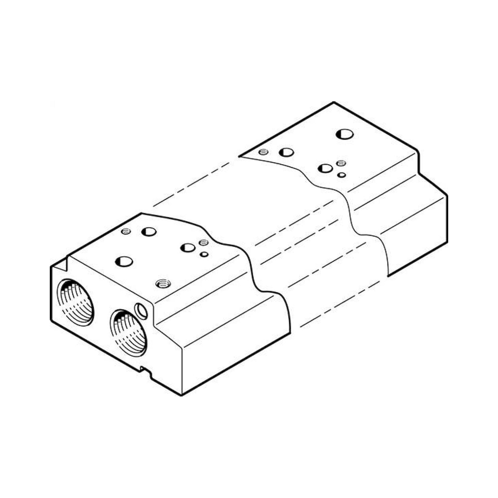 Festo VABM-C7-12G-G18-9 (552668) Anschlussleiste