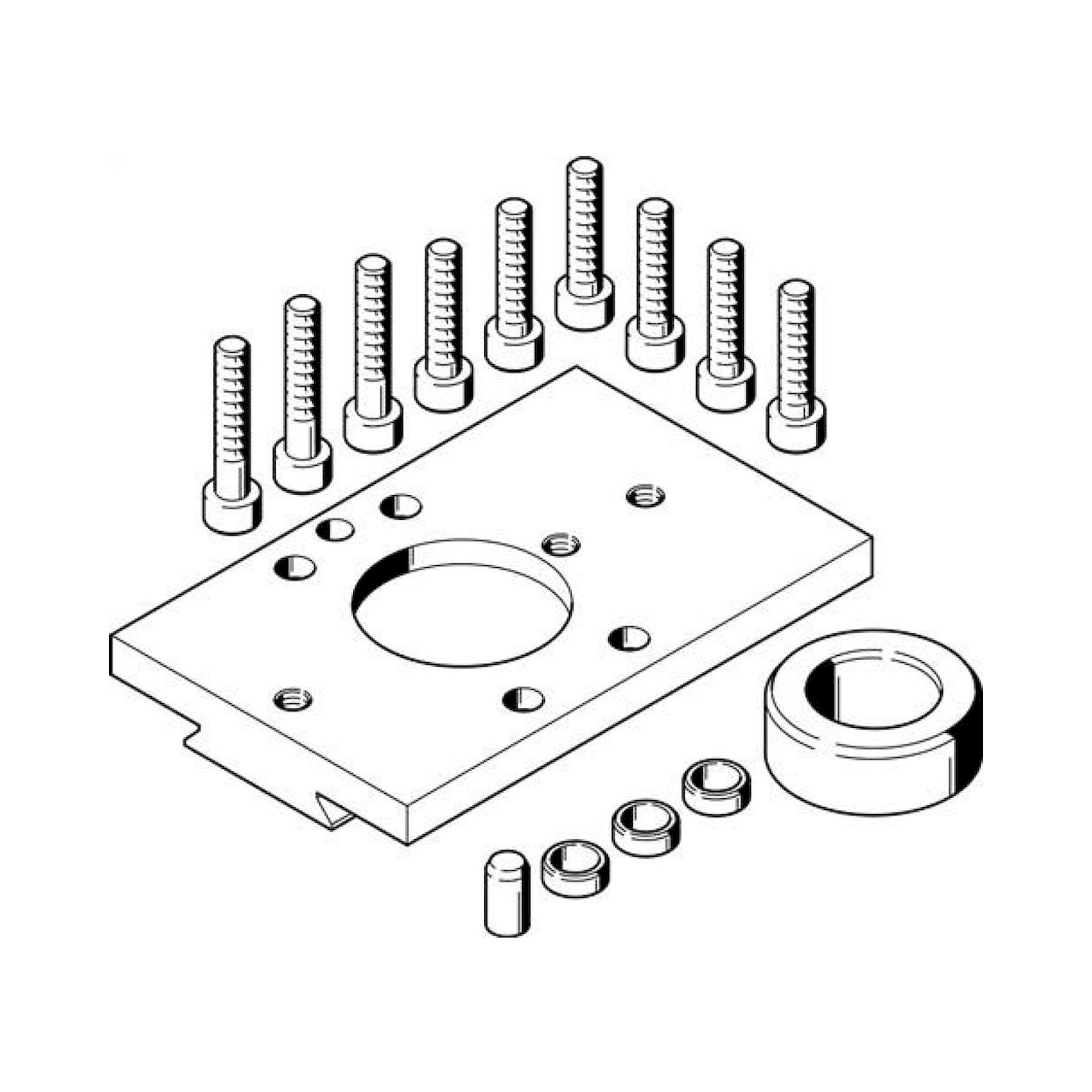 Festo HMSV-26 (177766) Adapterbausatz