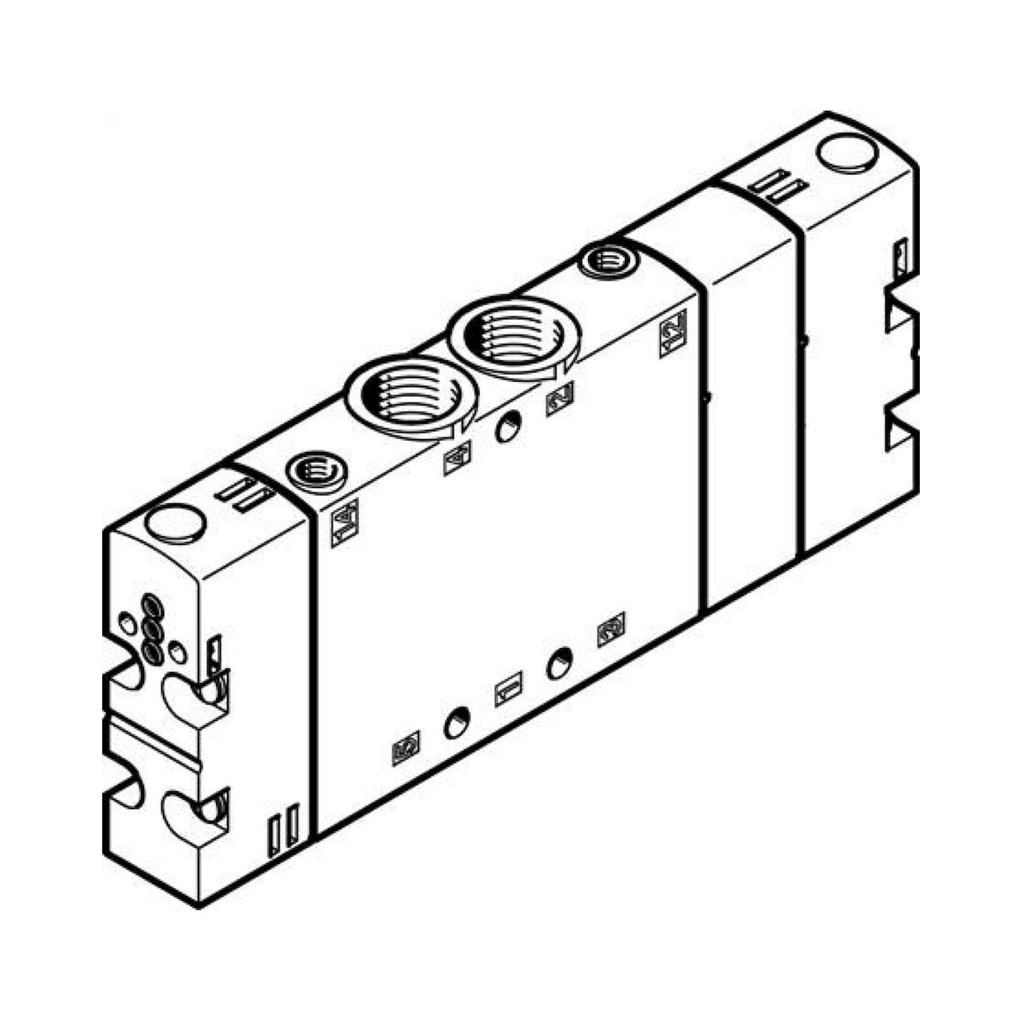 Festo CPE18-P1-5/3G-1/4 (550157) Basic Valve