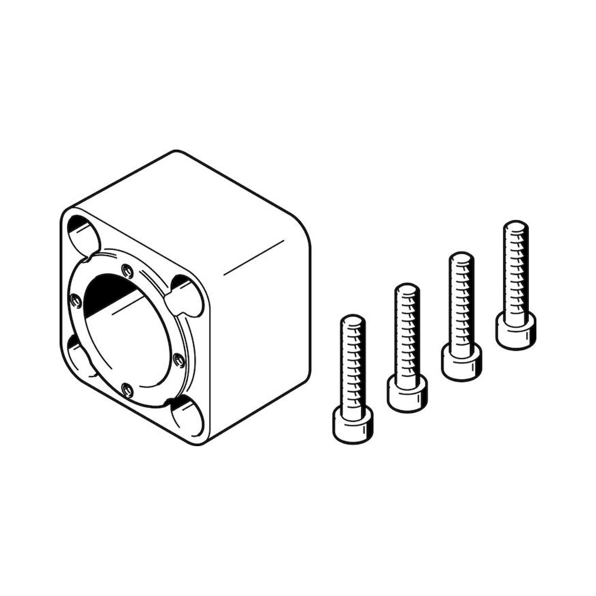 Festo EAMK-A-D40-44A/C (552157) Kupplungsgehäuse