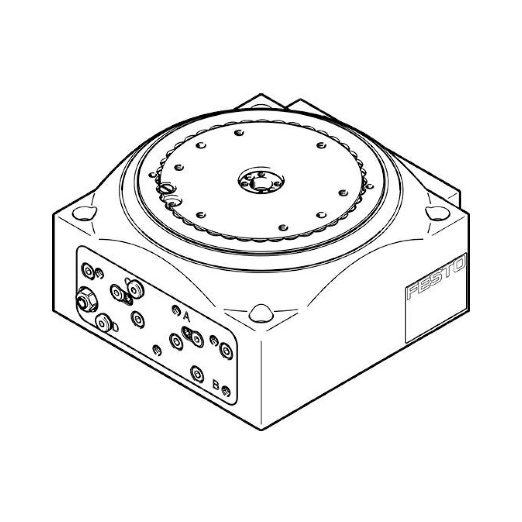 Festo DHTG-90-24-A (548087) Rotary Indexing Table