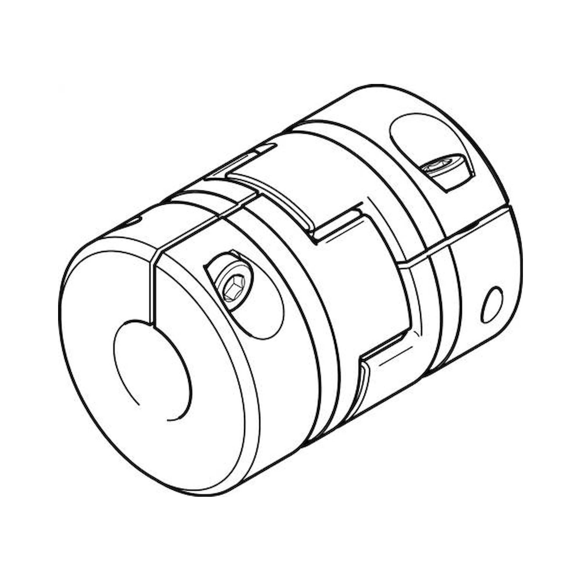 Festo EAMC-65-90-15-24 (530940) Kupplung
