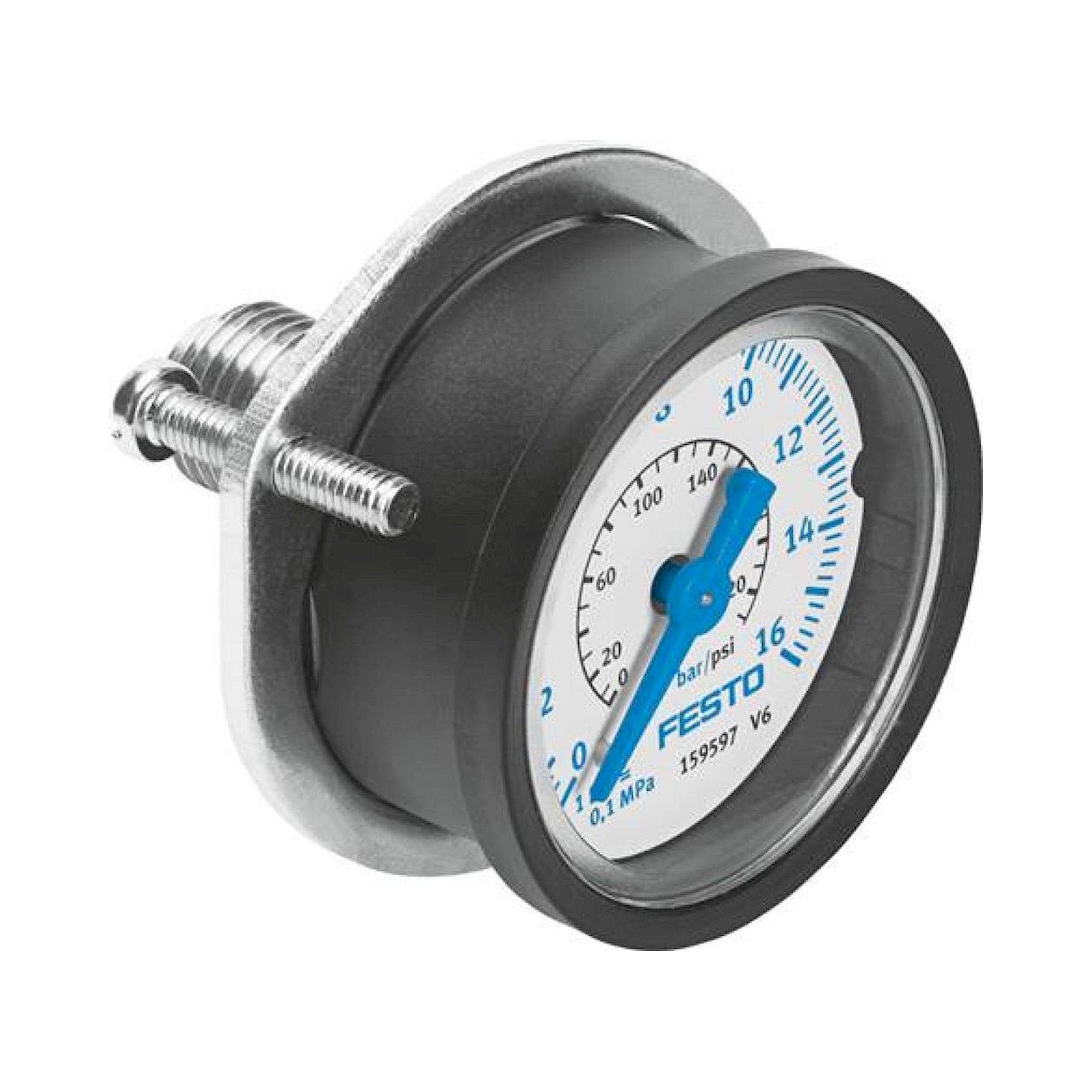 Festo FMA-63-16-1/4-EN (159603) Flanged Pressure Gaug