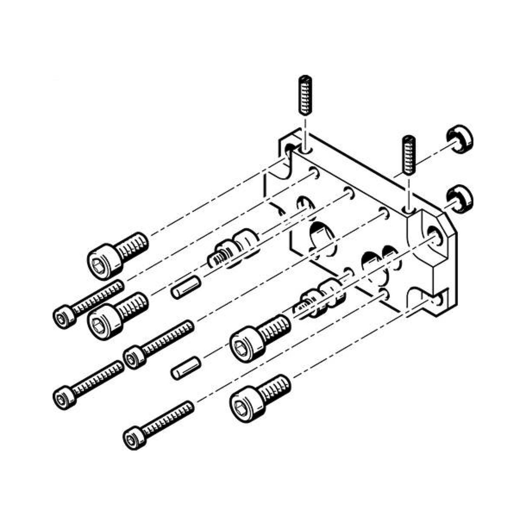 Festo HAPG-58 (529018) Adapterbausatz