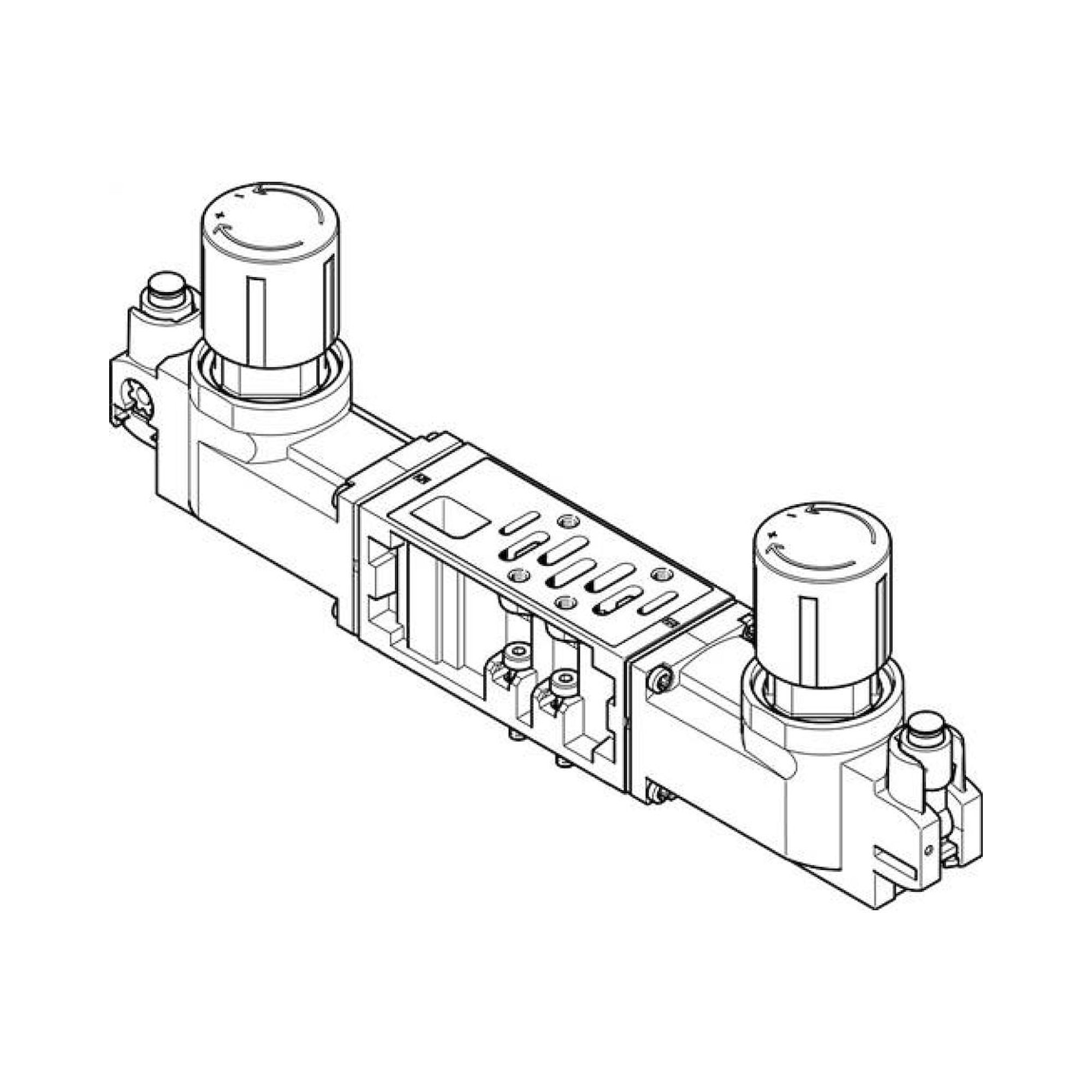 Festo VABF-S1-2-R5C2-C-10 (555766) Regulator Plate