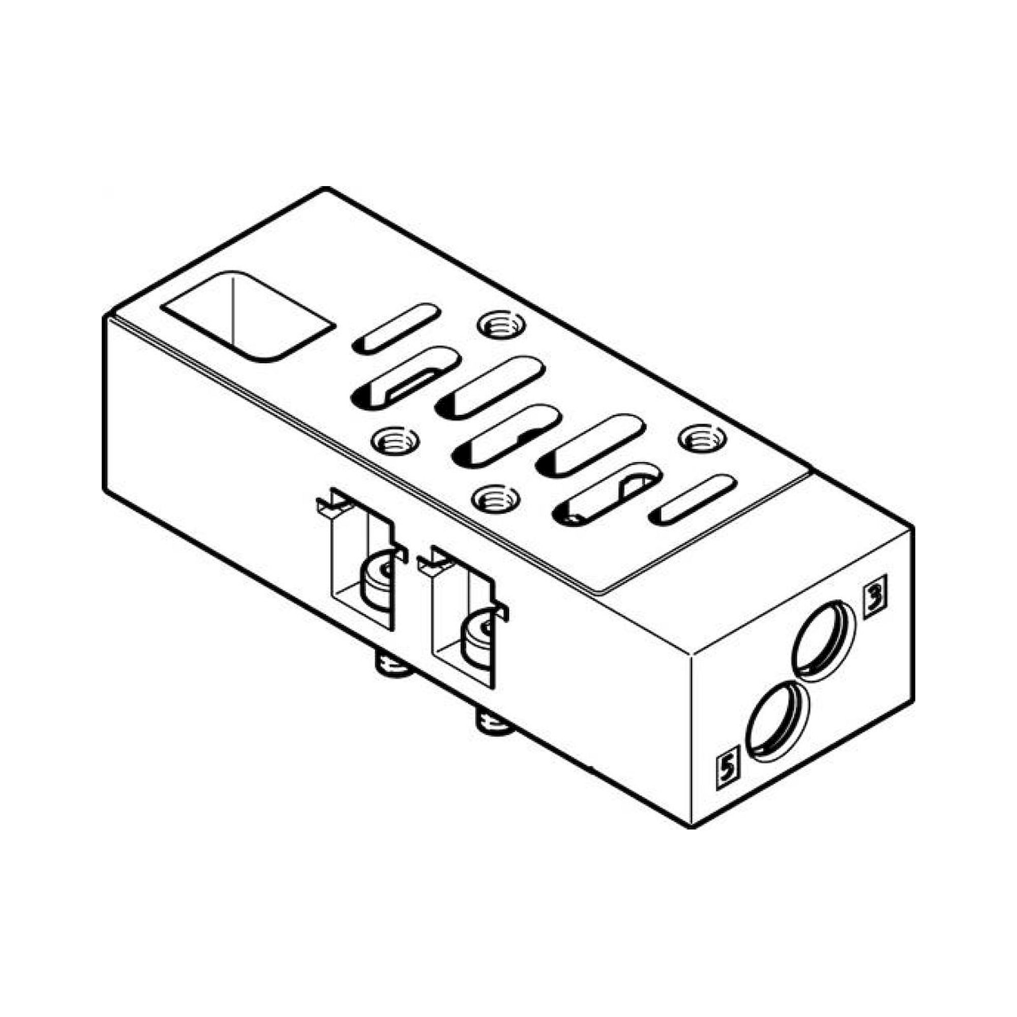 Festo VABF-S1-2-F1B1-C (555788) Drosselplatte