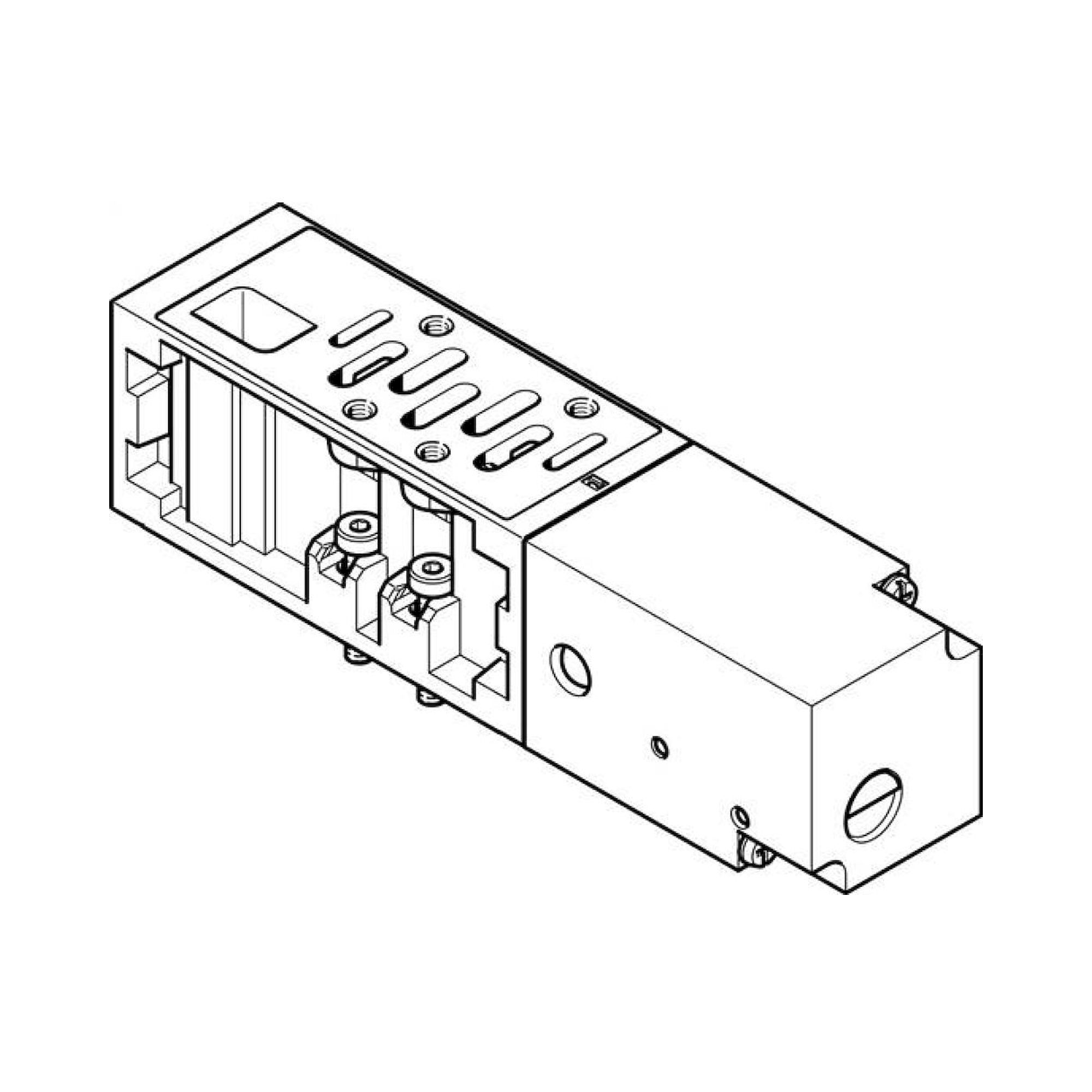Festo VABF-S1-2-L1D1-C (555790) Vertikal-Drucksperrpl