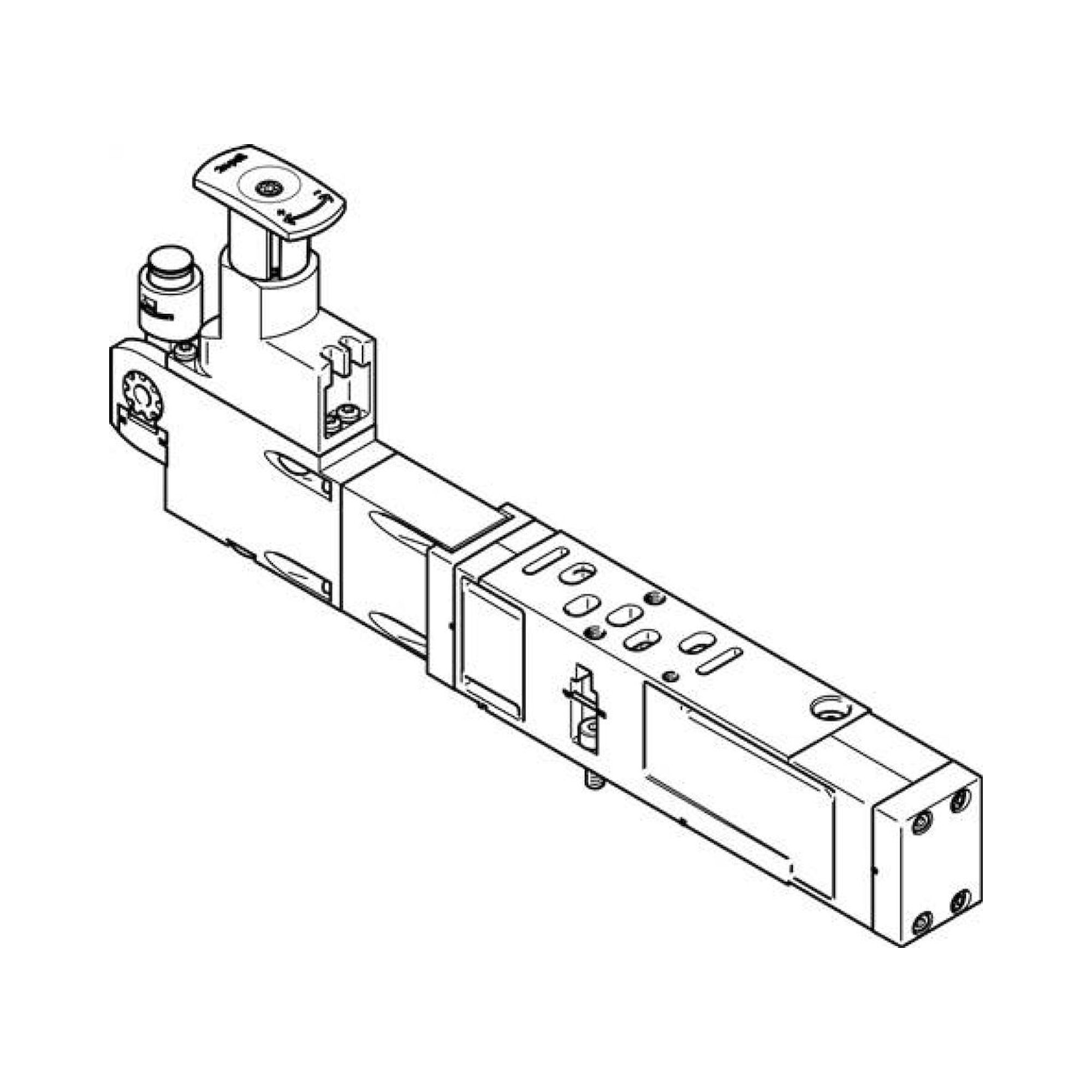 Festo VABF-S4-1-R2C2-C-10E (560764) Reglerplatte