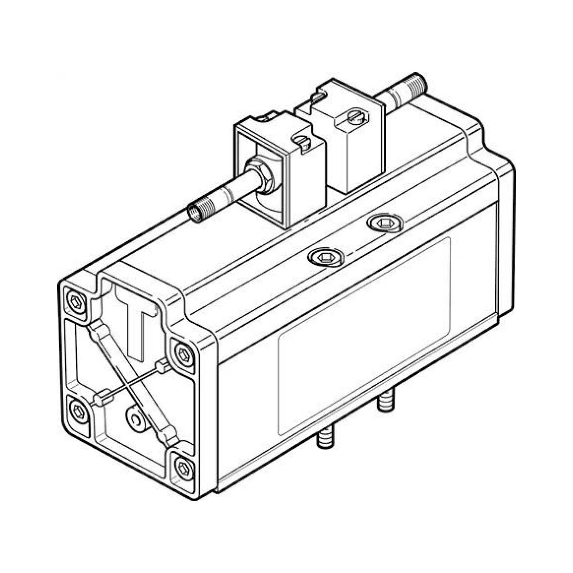 Festo MDH-5/3E-3/4-D-4 (14547) Solenoid Valve