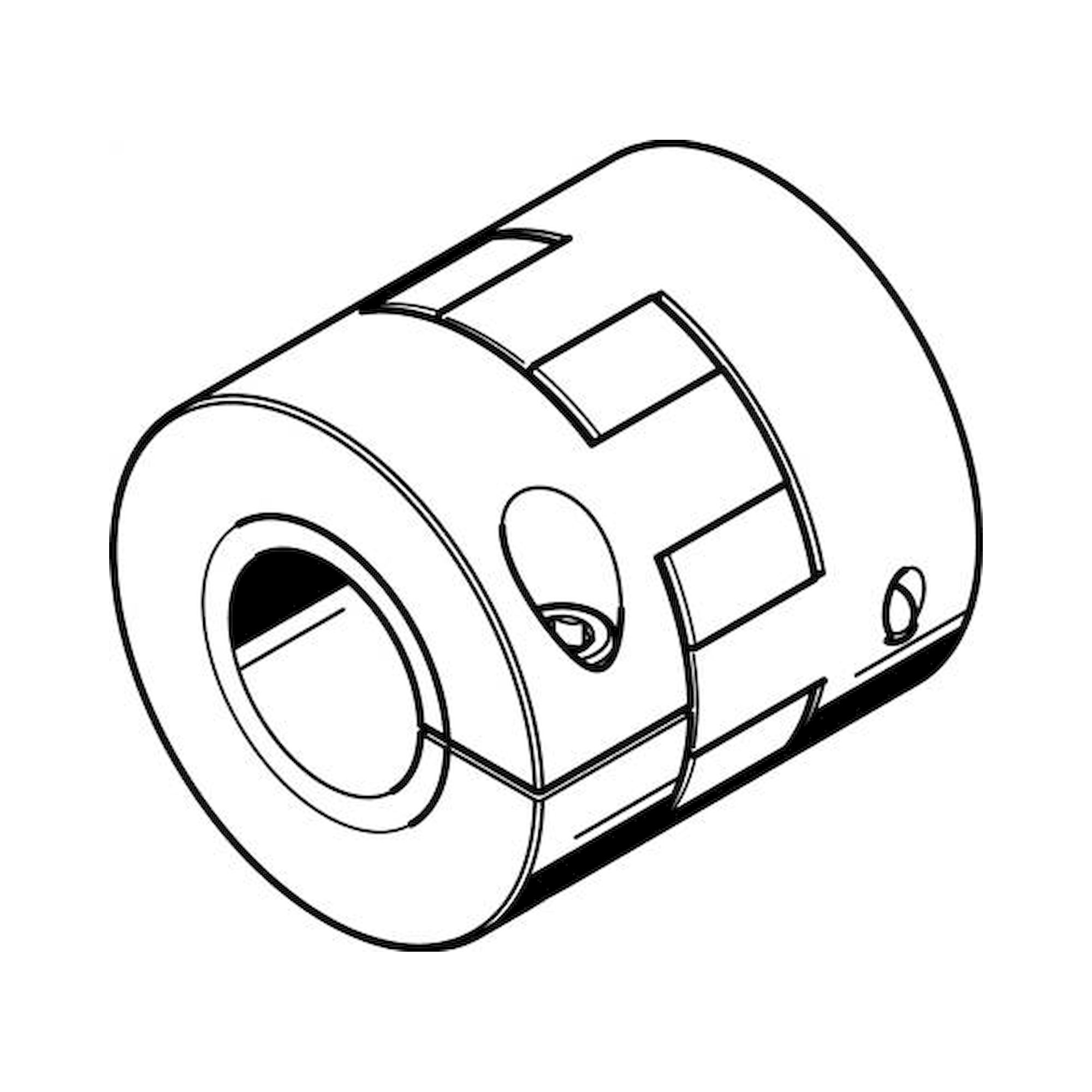 Festo EAMC-56-58-24-25 (558316) Kupplung