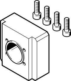 Festo Eamf-A-L27-57A (560690) Motor Flange