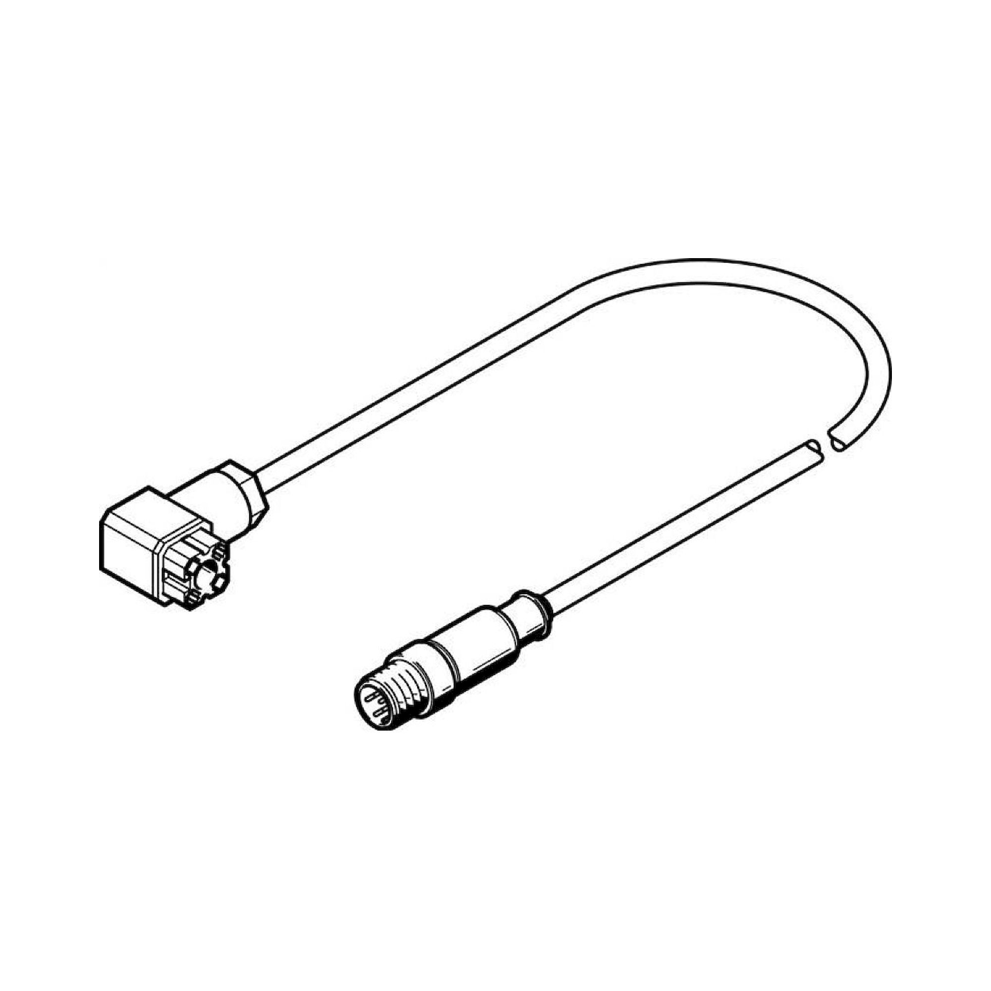 Festo NEBC-P1W4-K-0.3-N-M12G5 (549293) Connecting Cable