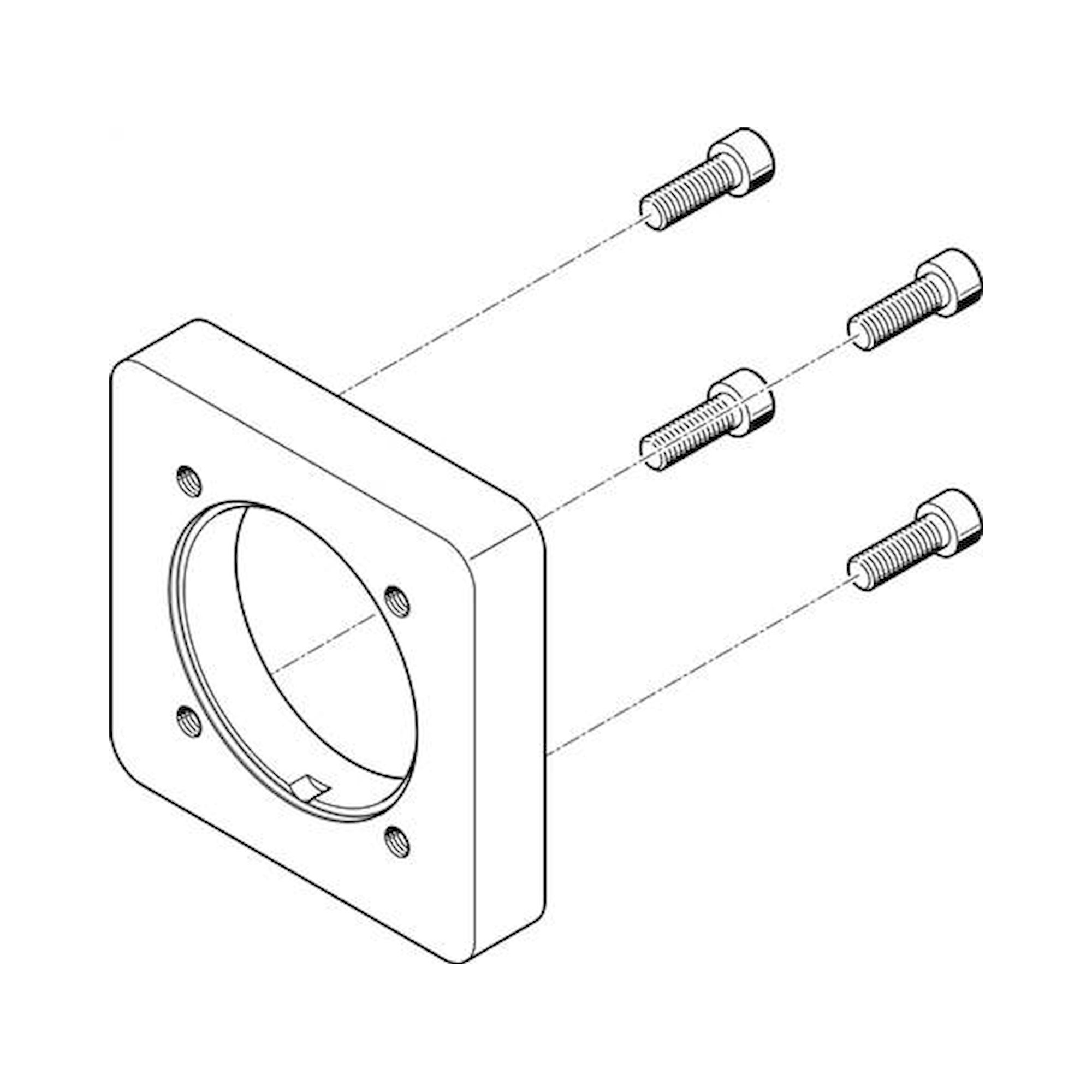 Festo Eamf-A-95A-140A (558023) Motor Flange