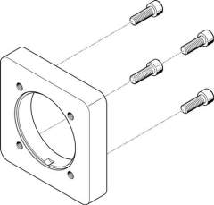 Festo Eamf-A-95A-140A (558023) Motor Flange