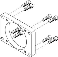 Festo Eamf-A-95B-100A (558182) Motor Flange