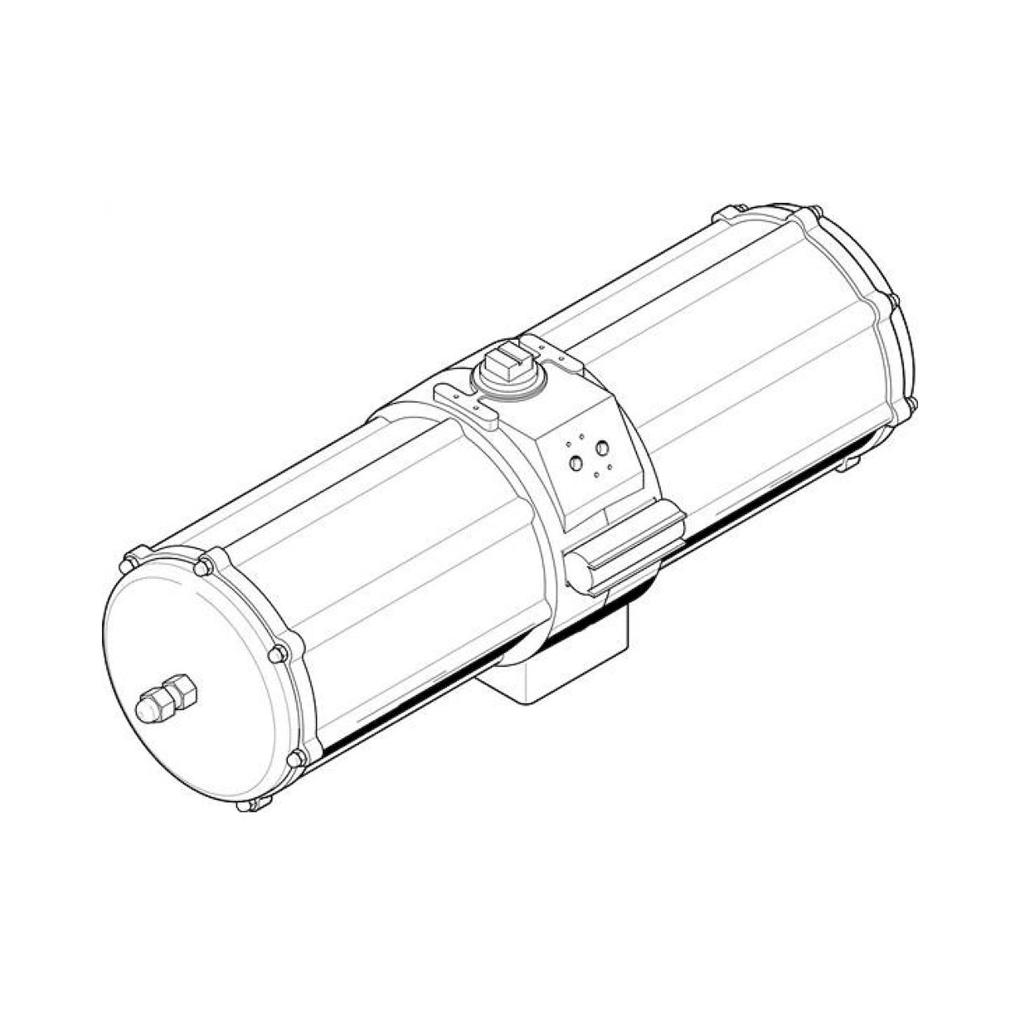 Festo DAPS-2880-090-RS1-F16 (549693) Semi-Rotary Drive