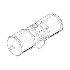 Festo DAPS-4000-090-RS1-F25 (560856) Schwenkantrieb