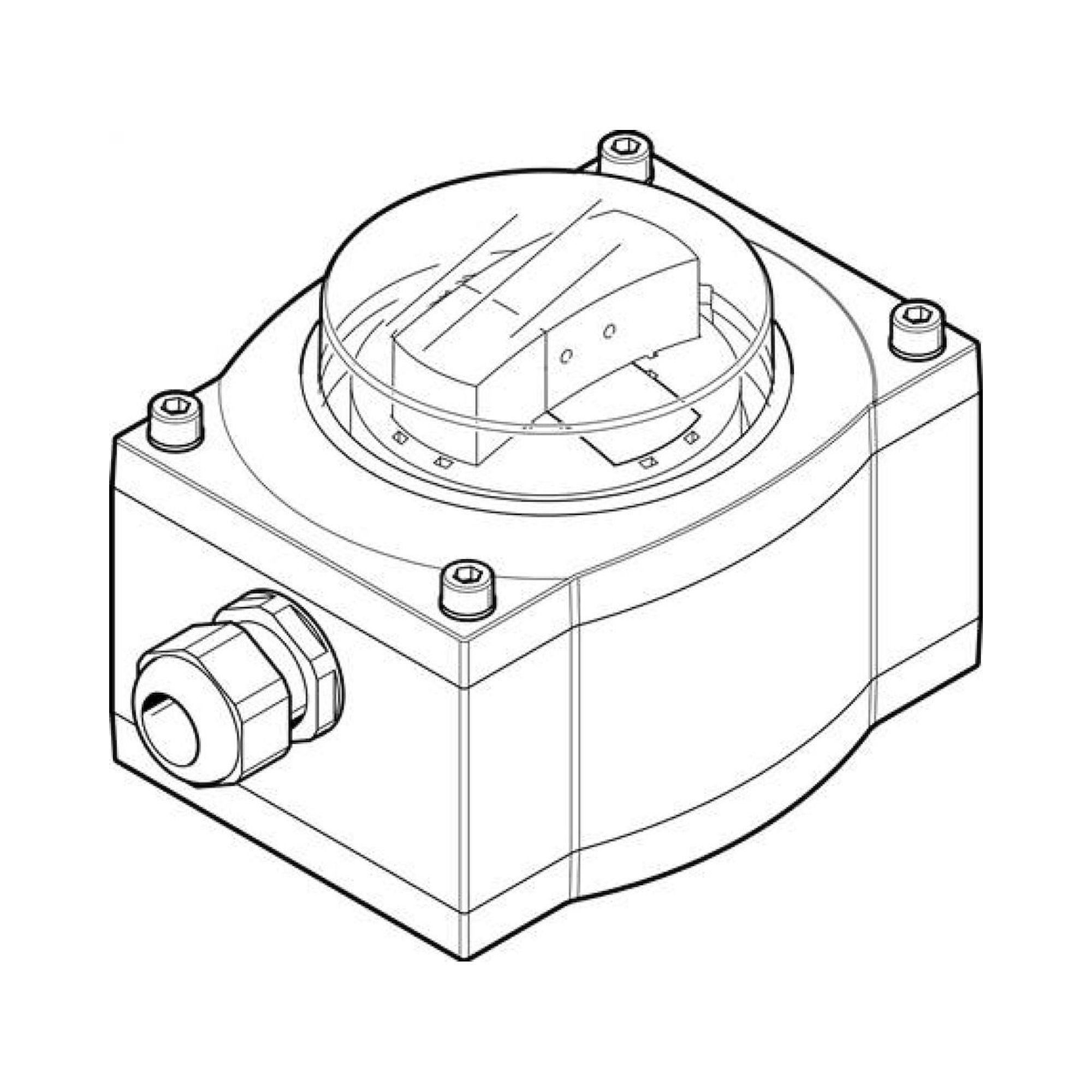 Festo SRAP-M-CA1-BB270-1-A-TP20-EX2 (568237) Endschalteranbau