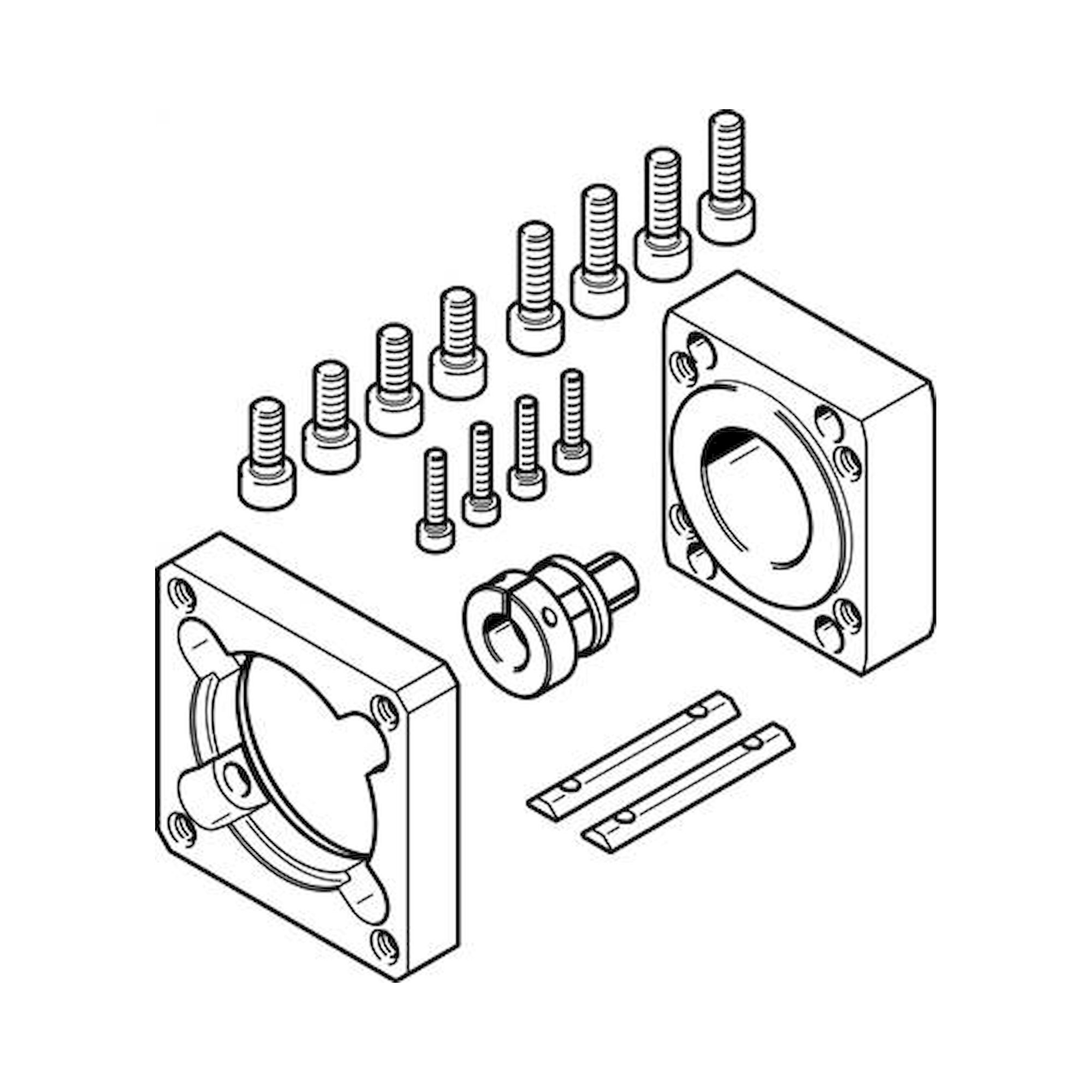 Festo EAMM-A-R27-55A (1133400) Axialbausatz