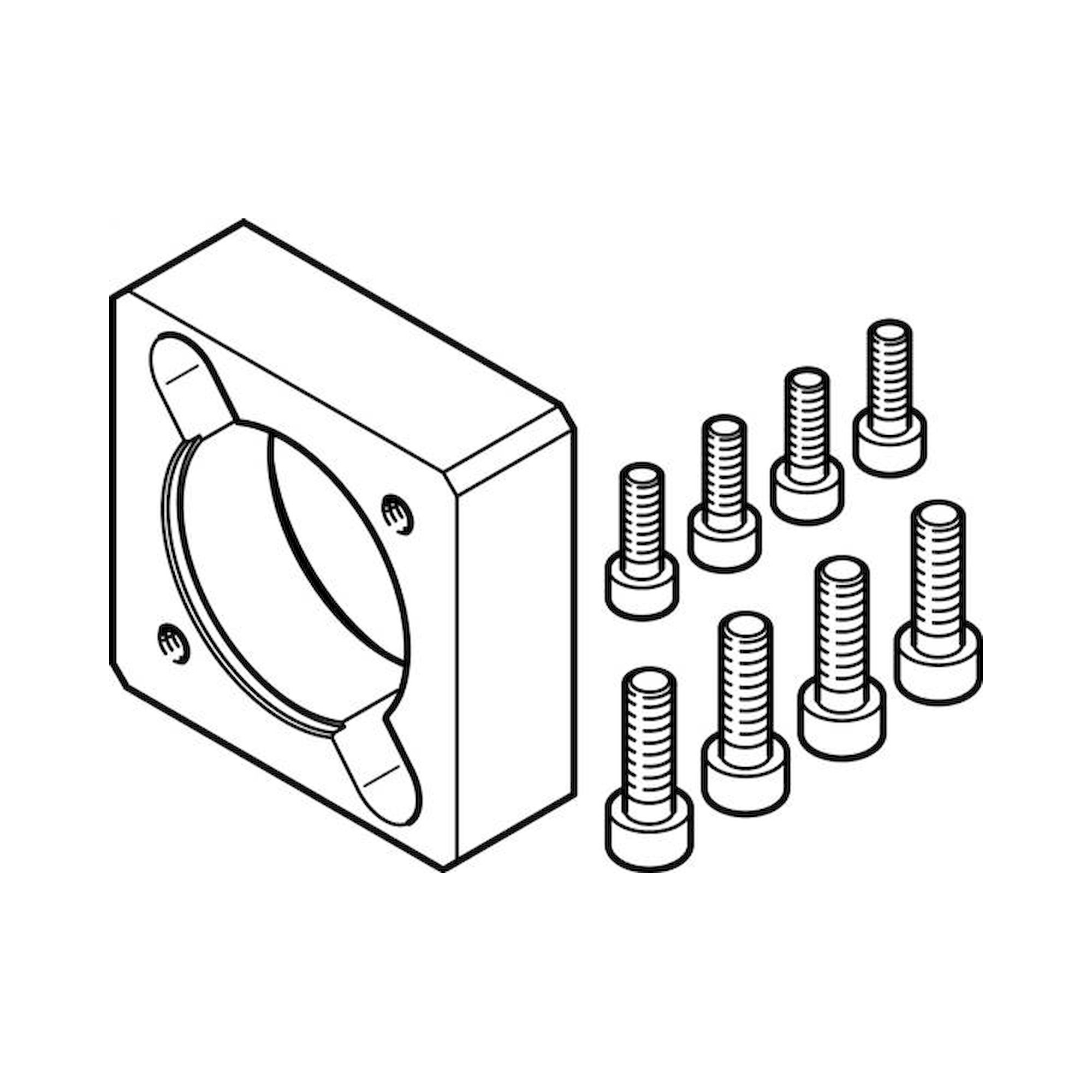 Festo EAMF-A-38A-40S/40T (562669) Motorflansch