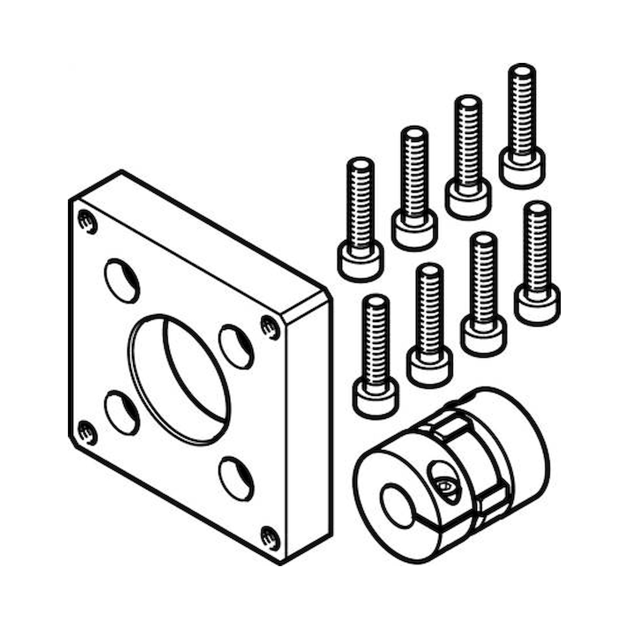 Festo EAMM-A-P4-28B-40A (562637) Axialbausatz