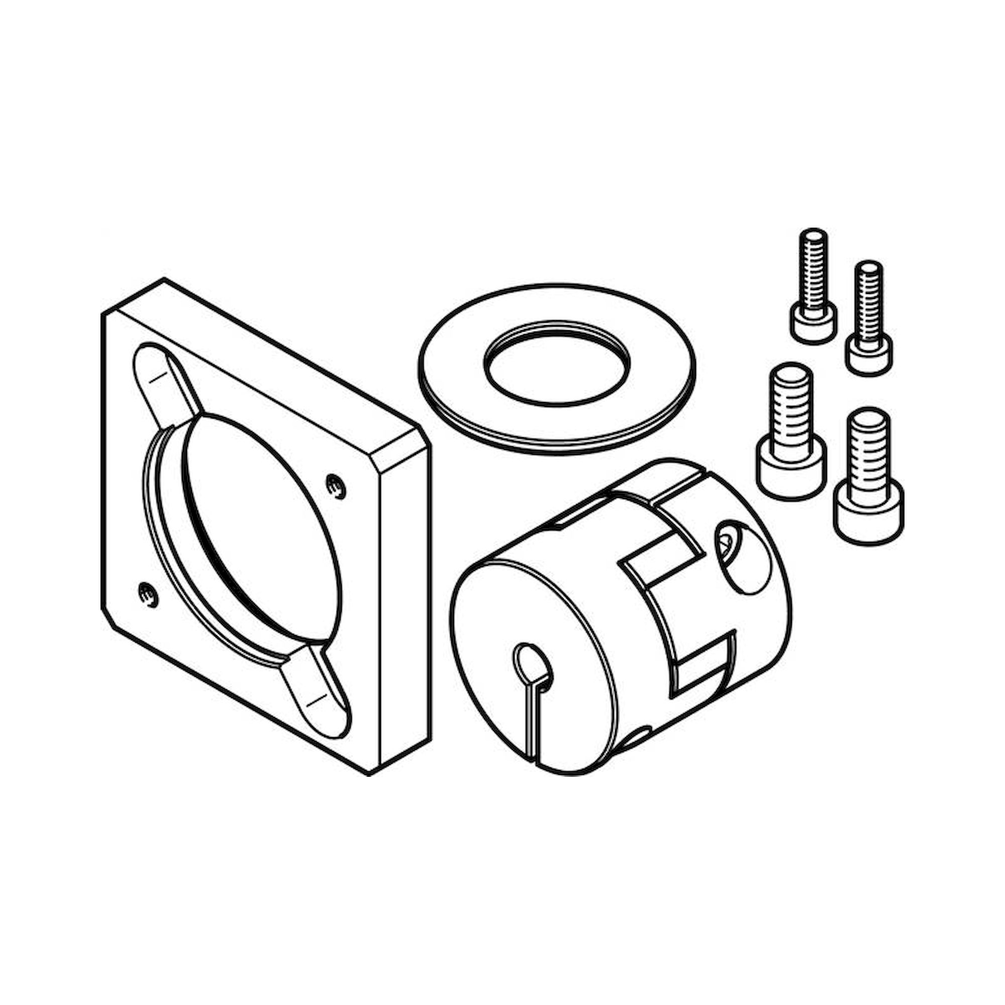 Festo EAMM-A-P6-38A-40A (562646) Axialbausatz