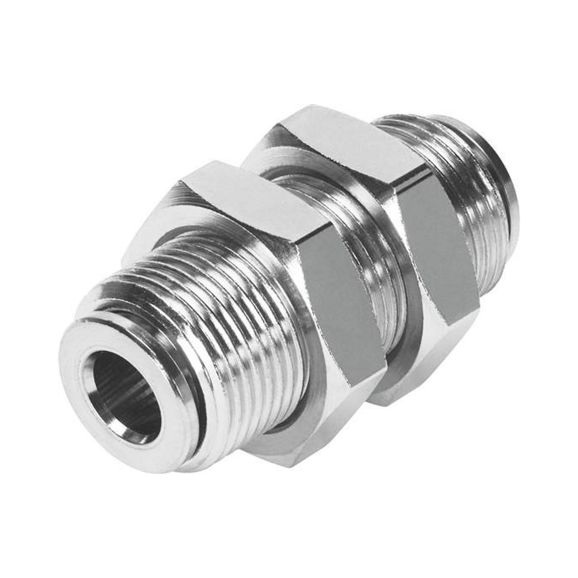 Festo NPQM-H-Q12-E-P10 (558810) Push-In Bulkhead Conn