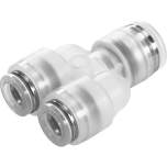 Festo NPQP-Y-Q6-Q4-FD-P10 (133124) Push-In Y-Connector